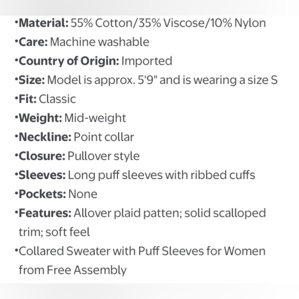 Free Assembly Sweater NWT - image 7